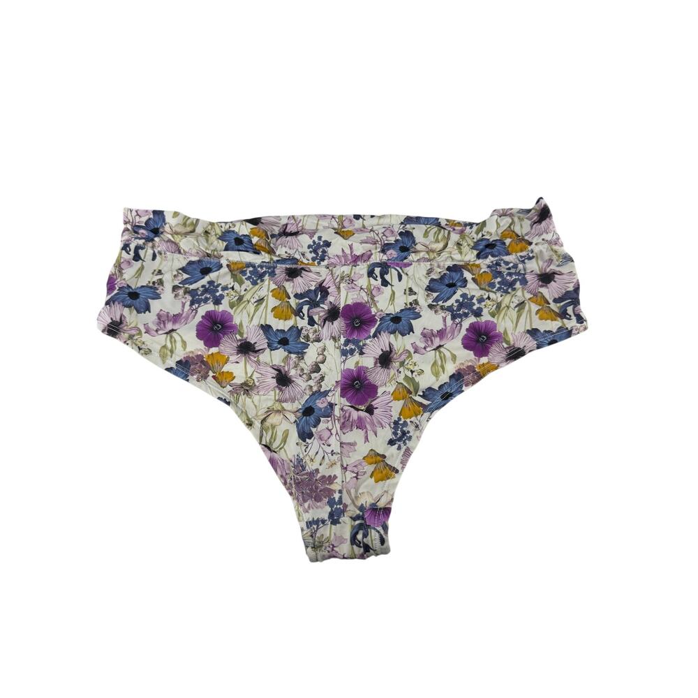 Cacique Comfort Bliss Cheeky Panty Colorful Florals Womens 14/16
